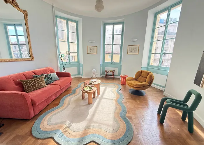 La Rotonde Art,elegance & Romantisme Au Coeur De Nice, A 2 Pas Du Negresco アパート *