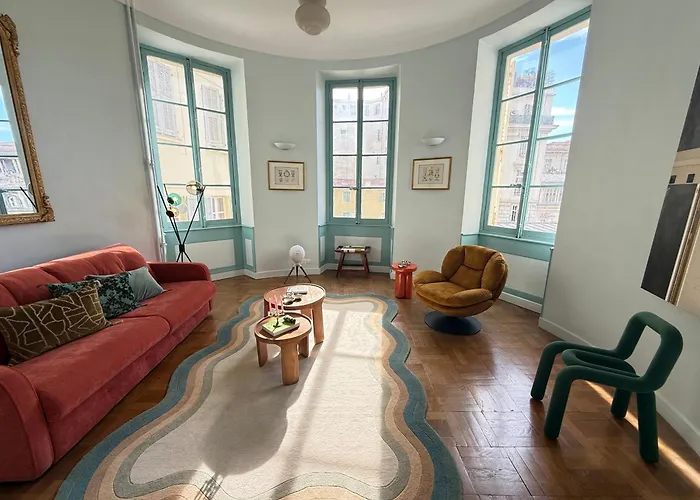 アパート La Rotonde Art,elegance & Romantisme Au Coeur De Nice, A 2 Pas Du Negresco *