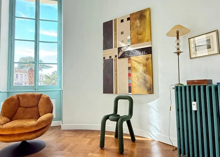 La Rotonde Art,elegance & Romantisme Au Coeur De Nice, A 2 Pas Du Negresco アパート