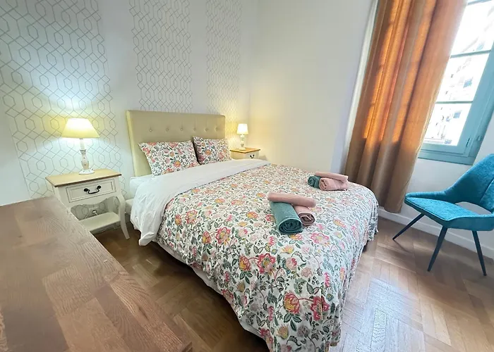 アパート La Rotonde Art,elegance & Romantisme Au Coeur De Nice, A 2 Pas Du Negresco ニース